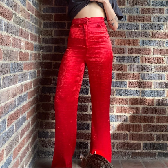 VINTAGE sateen pants - Picture 4 of 4